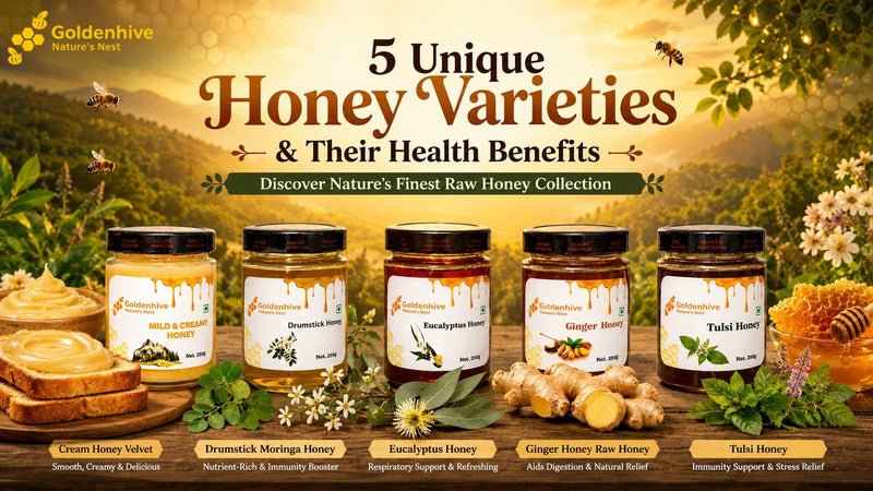 5 Unique Honey Varieties and Their Health Benefits
