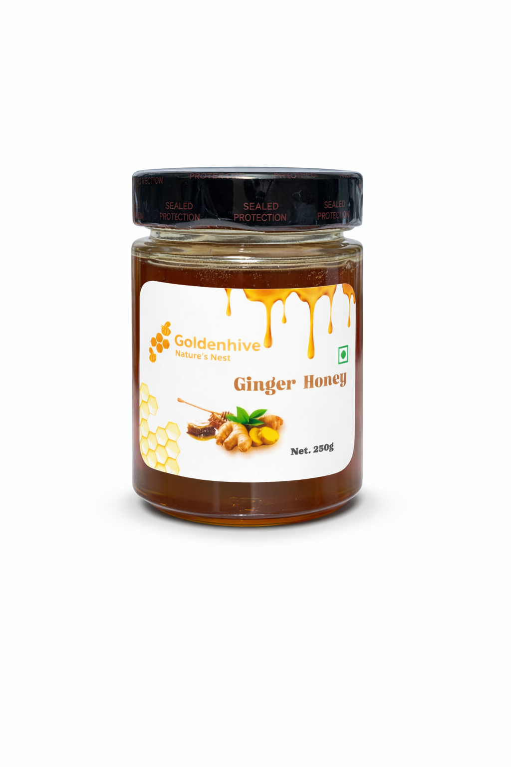 Ginger Honey Raw Honey