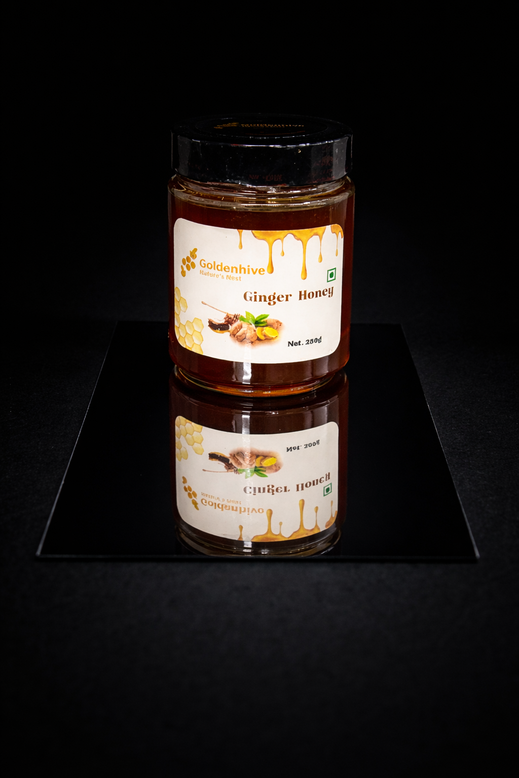 Ginger Honey Raw Honey